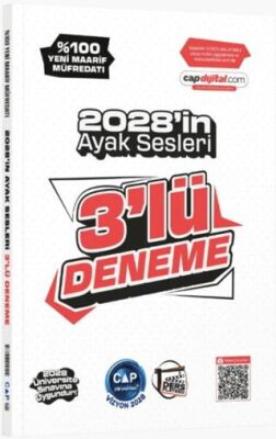 Üniversiteye Hazırlık Ders Platosu 3’lü Deneme - Çap Yayınları kitap kapağı