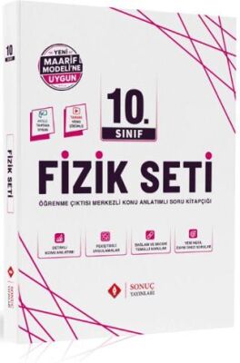 10. Sınıf Fizik Modüler Seti Maarif Modeline Uygun - Sonuç Yayınları kitap kapağı