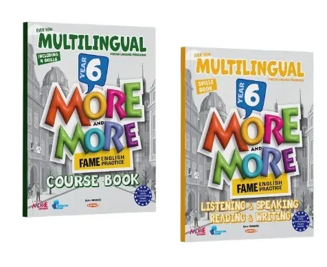 Kurmay ELT More and More English 6 Multilingual Foreign Language Programme 2 Kitap - Kurmay ELT kitap kapağı