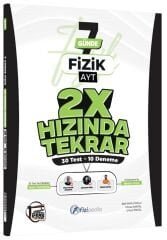 Fizipedia YKS AYT Fizik 7 Günde 2x Hızında Tekrar Fizipedia Yayınları