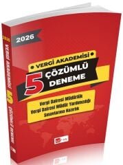 Akfon 2026 Vergi Akademisi Vergi Dairesi Müdür ve Yardımcılığı 5 Deneme Çözümlü Akfon Yayınları