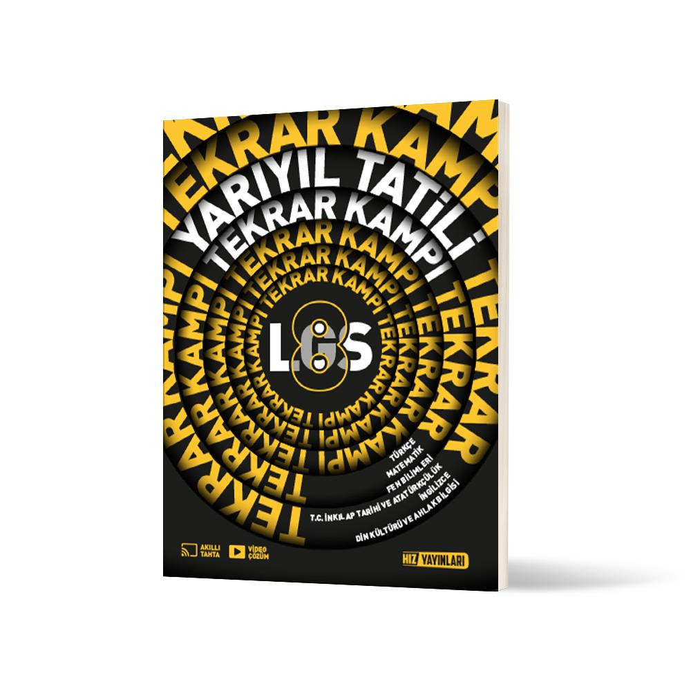 Hız Yayınları 8. Sınıf LGS Yarıyıl Tatili Tekrar Kampı - Hız Yayınları kitap kapağı