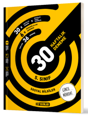 Hız Yayınları 5. Sınıf Sosyal Bilgiler 30 Deneme Hız Yayınları