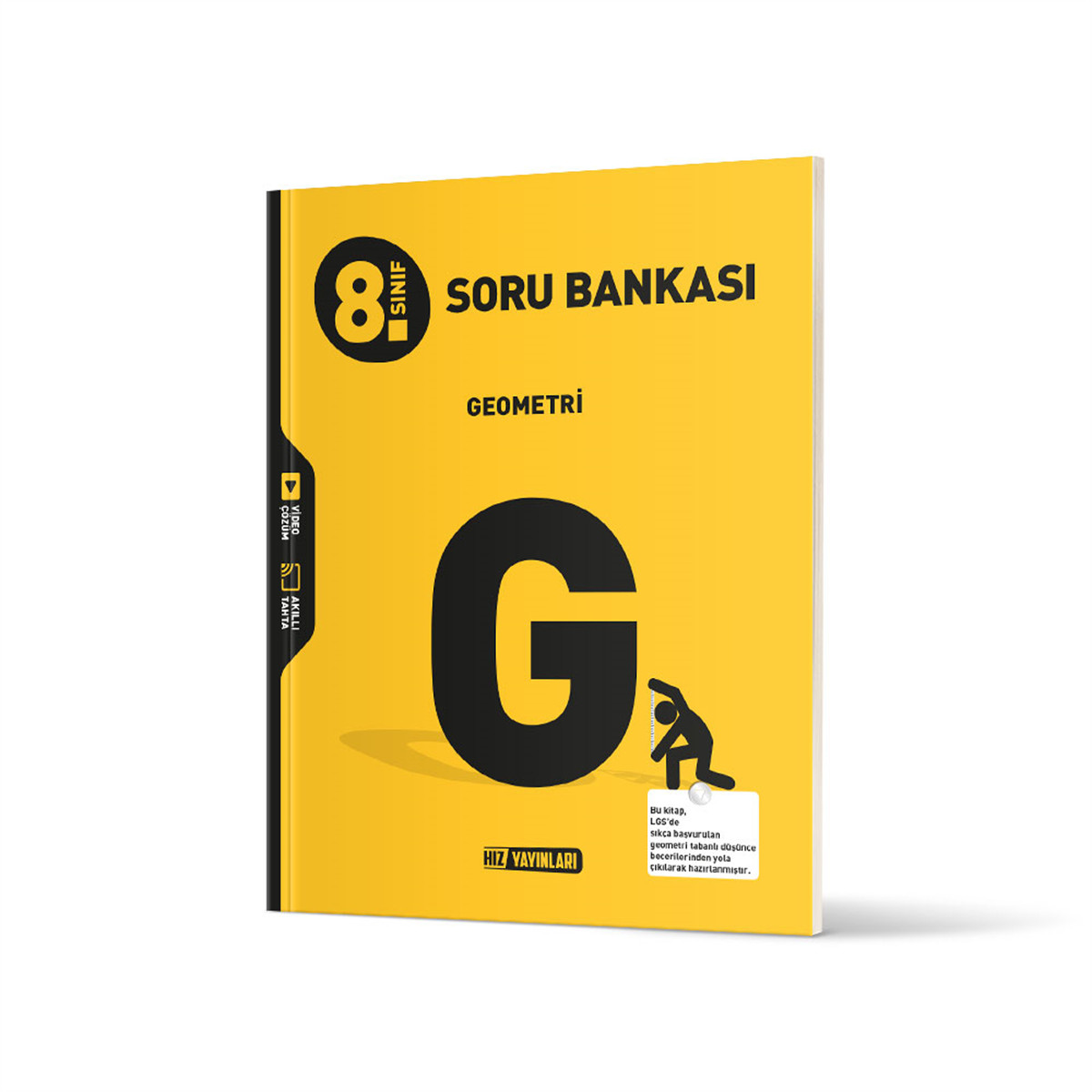 Hız Yayınları 8. Sınıf Geometri Soru Bankası - Hız Yayınları kitap kapağı