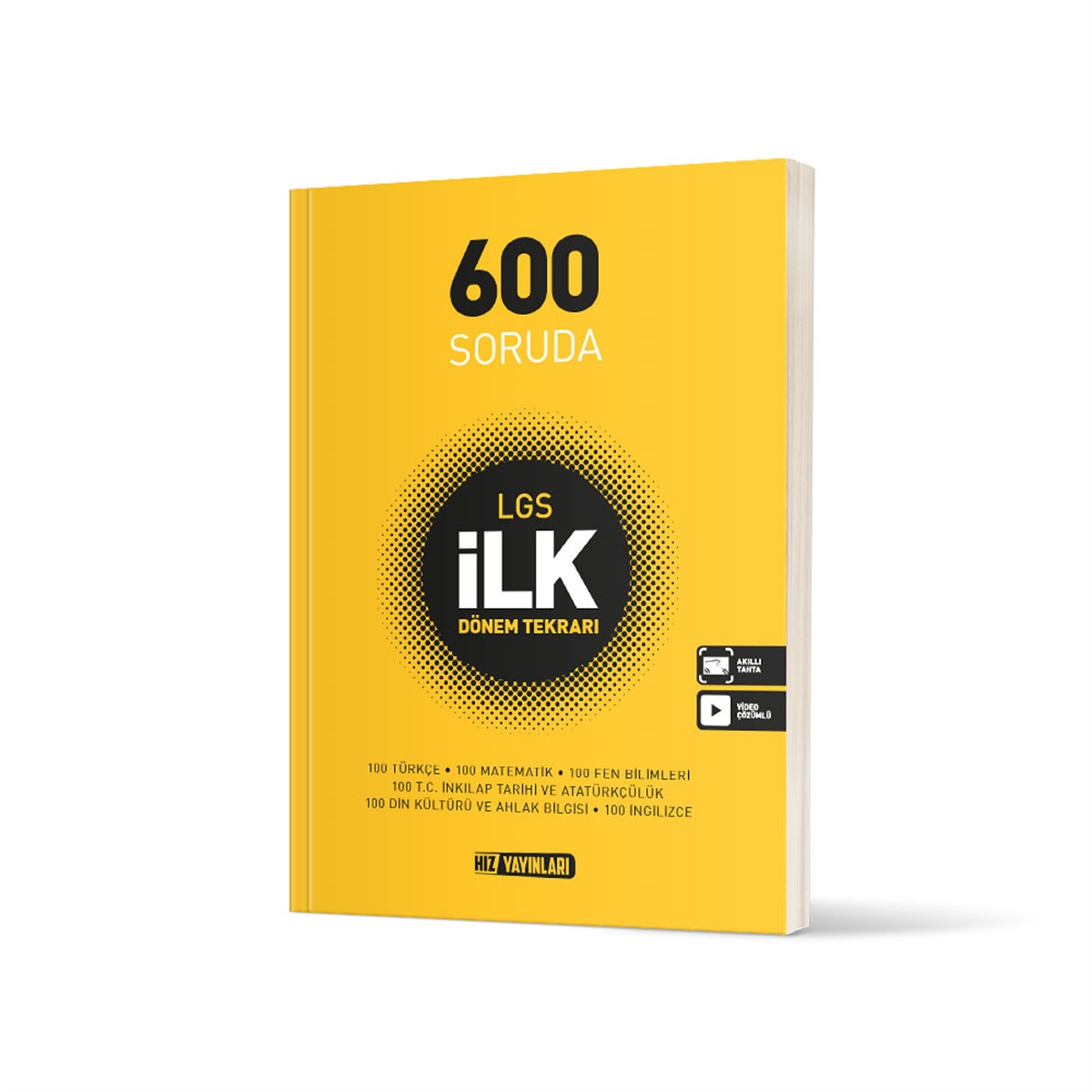 Hız Yayınları 8. Sınıf LGS 600 Soruda İlk Dönem Tekrarı - Hız Yayınları kitap kapağı
