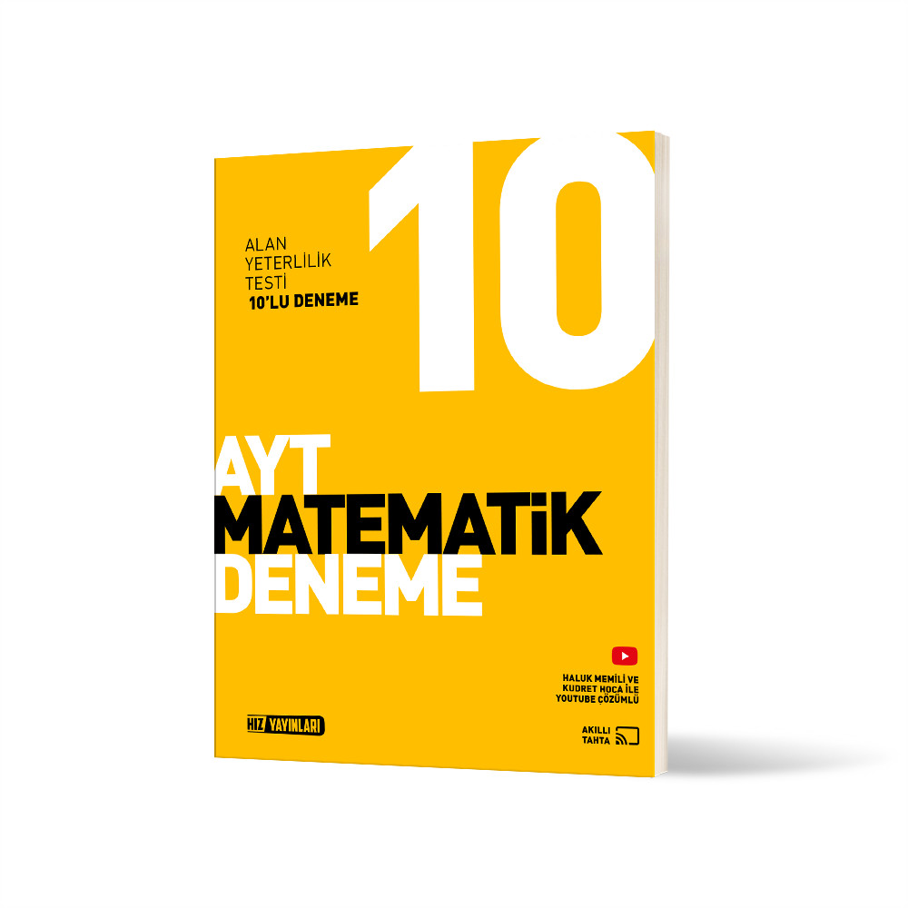 Hız Yayınları YKS AYT Matematik 10 Deneme - Hız Yayınları kitap kapağı