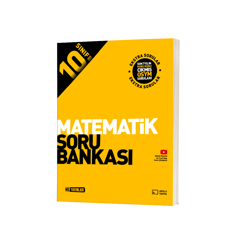 Hız Yayınları 10. Sınıf Matematik Soru Bankası - Hız Yayınları kitap kapağı