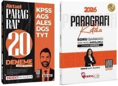 Hoca Kafası + İndeks 2026 KPSS TYT ALES DGS Paragrafı Kafala Soru Bankası + 20 Deneme 2 li Set - Öznur Saat Yıldırım, Berk Ekici Hoca Kafası + İndeks Akademi Yayınları