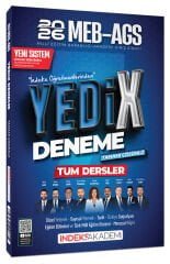 YENİ AGS - İndeks Akademi 2026 MEB-AGS Tüm Dersler YediX 7 Deneme Çözümlü İndeks Akademi Yayıncılık