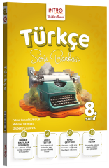 İntro 8. Sınıf Türkçe Soru Bankası İntro Yayınları