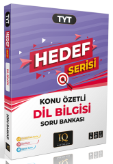 IQ Yayınları YKS TYT Dil Bilgisi Hedef Konu Özetli Soru Bankası IQ Yayınları