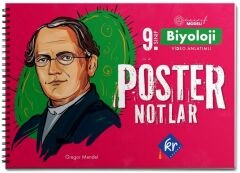 KR Akademi 9. Sınıf Biyoloji Poster Notlar KR Akademi Yayınları