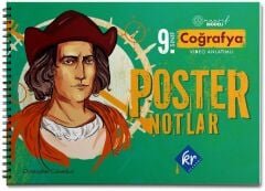 KR Akademi 9. Sınıf Coğrafya Poster Notlar KR Akademi Yayınları