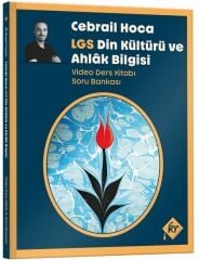 KR Akademi LGS Din Kültürü ve Ahlak Bilgisi Video Ders Kitabı Soru Bankası - Cebrail Karaoğlan  KR Akademi