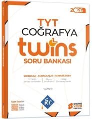 KR Akademi 2026 YKS TYT Coğrafya Twins Soru Bankası Çözümlü KR Akademi