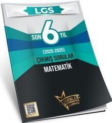 Liderler Karması LGS Matematik Çıkmış Sorular Son 6 Yıl Çözümlü Liderler Karması