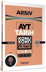 Marka 2026 YKS AYT Tarih Çıkmış Sorular Son 8 Yıl Konu Konu Tıpkı Basım Arşiv Serisi Çözümlü Marka Yayınları