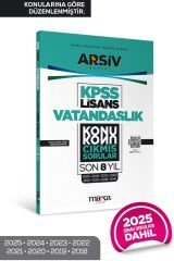 Marka 2026 KPSS Lisans Vatandaşlık Çıkmış Sorular Son 8 Yıl Konularına Göre Çözümlü ARŞİV Serisi Marka Yayınları