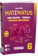 Matematus 6. Sınıf Matematik Konu Anlatımlı Etkinlikli Soru Bankası Matematus Yayınları