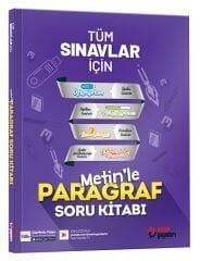 Metin YKS TYT KPSS Metinle Paragraf Soru Kitabı Çözümlü Metin Yayınları