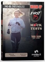 Modadil YKSDİL İngilizce WARM UP First 15 Mock Tests Modadil Yayınları