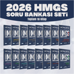 Monopol 2026 HMGS Soru Bankası Seti Monopol Yayınları