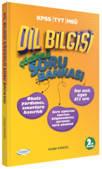Monopol KPSS TYT MSÜ Dil Bilgisi Soru Bankası Çözümlü 2. Baskı - Kader Kangal Monopol Yayınları