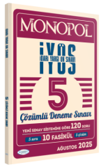 Monopol İYÖS İdari Yargı Ön Sınavı 5 Deneme Çözümlü Monopol Yayınları