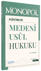 Monopol Adli Hakimlik Medeni Usul Hukuku Konu Anlatımı 3. Baskı - Alper Bulur Monopol Yayınları