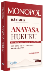 Monopol 2026 Hakimlik Anayasa Hukuku Konu Anlatımı 7. Baskı - Ömer Keskinsoy Monopol Yayınları