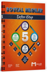 Mozaik 5. Sınıf Sosyal Bilgiler Konu Anlatımlı Defter Kitap Mozaik Yayınları