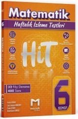 Mozaik 6. Sınıf Matematik HİT 32 Deneme Mozaik Yayınları
