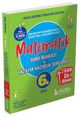 Muba 6. Sınıf Matematik Mutlak Başarı Soru Bankası + Yazılıya Hazırlık Soruları  Muba Yayınları