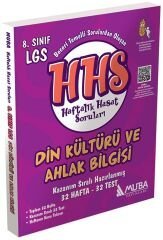 Muba 8. Sınıf LGS Din Kültürü ve Ahlak Bilgisi HHS Haftalık Hasat Soruları Muba Yayınları