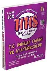 Muba 8. Sınıf LGS TC İnkılap Tarihi ve Atatürkçülük HHS Haftalık Hasat Soruları Muba Yayınları