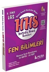 Muba 8. Sınıf LGS Fen Bilimleri HHS Haftalık Hasat Soruları Muba Yayınları