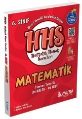 Muba 6. Sınıf Matematik HHS Haftalık Hasat Soruları Muba Yayınları