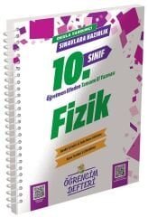Murat 10. Sınıf Fizik Öğrencim Defteri  Murat Yayınları