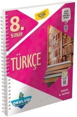 Murat 8. Sınıf Türkçe Okulum Akıllı Defter Murat Yayınları