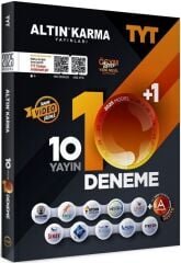Altın Karma 2025 YKS TYT 10 Yayın 10 Deneme Çözümlü Altın Karma Yayınları