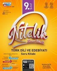Nitelik 9. Sınıf Türk Dili ve Edebiyatı Beceri Temelli Soru Kitabı Nitelik Yayınları