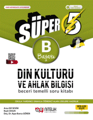 Nitelik 5. Sınıf Din Kültürü ve Ahlak Bilgisi Süper B Akademi Beceri Temelli Soru Kitabı Nitelik Yayınları