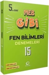 Oksijen 5. Sınıf MEB Gibi Fen Bilimleri 15 Deneme Oksijen Yayınları