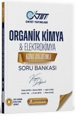 Oktet YKS AYT Organik Kimya, Elektrokimya Konu Anlatımlı Soru Bankası Çözümlü Oktet Yayınları