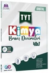 Orbital YKS TYT Kimya 40x7 Branş Denemeleri Orbital Yayınları