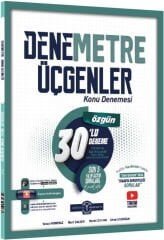 Orijinal YKS TYT Üçgenler Denemetre 30 lu Konu Denemesi Çözümlü Orijinal Yayınları