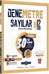 Orijinal YKS TYT Sayılar Denemetre 30 lu Konu Denemesi Çözümlü Orijinal Yayınları