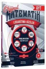 Orijinal YKS AYT Matematik Logaritma Diziler Konu Anlatımlı Eğitim Seti Orijinal Yayınları