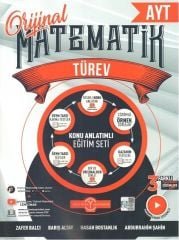 Orijinal YKS AYT Matematik Türev Konu Anlatımlı Eğitim Seti Orijinal Yayınları