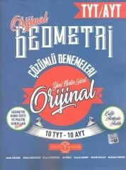 Orijinal YKS 10 TYT 10 AYT Geometri Deneme Orijinal Yayınları
